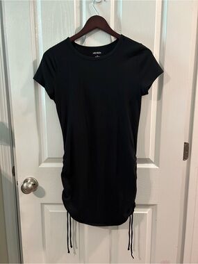 Black t shirt dress